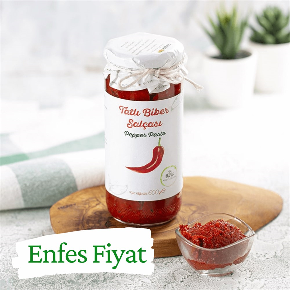 TATLI BİBER SALÇASI-550GR