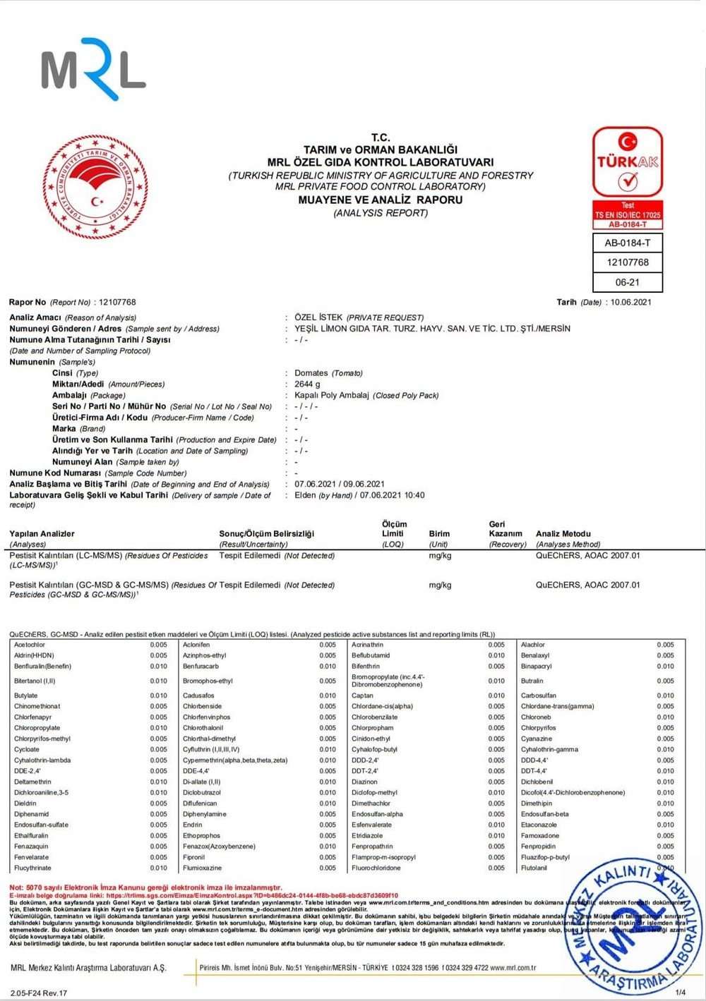 YERLİ DOMATES - 1 KG