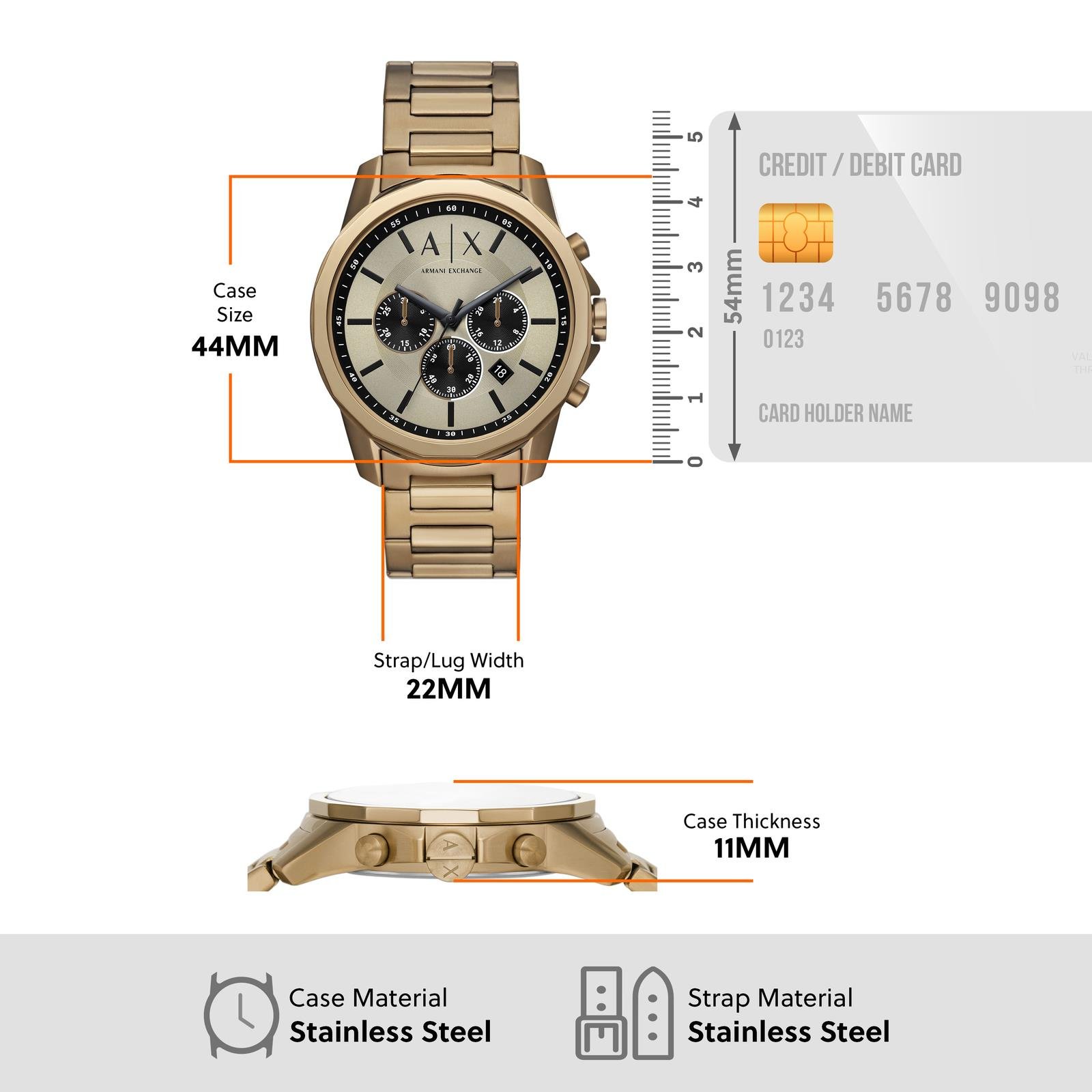 Armani Exchange AX1739 Erkek Kol Saati