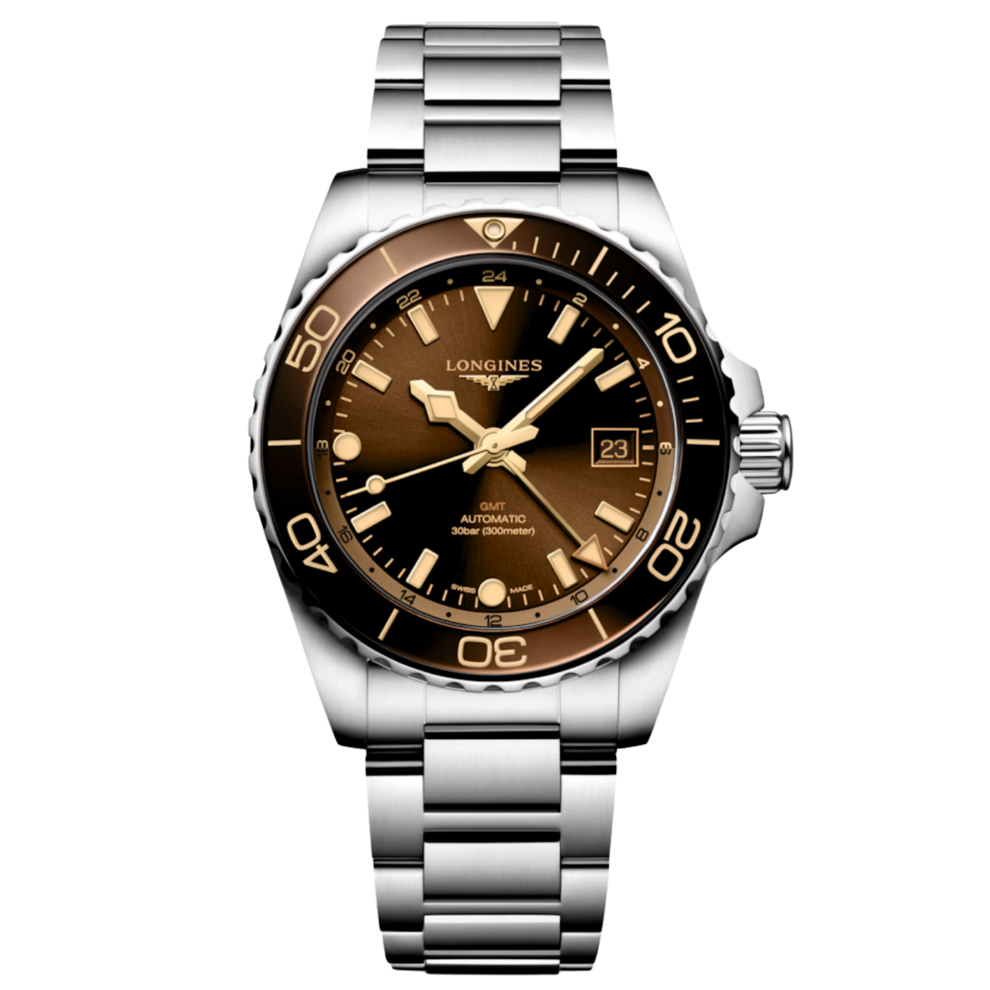 L37904666 Longines Hydroconquest Erkek Kol Saati L3.790.4.66.6