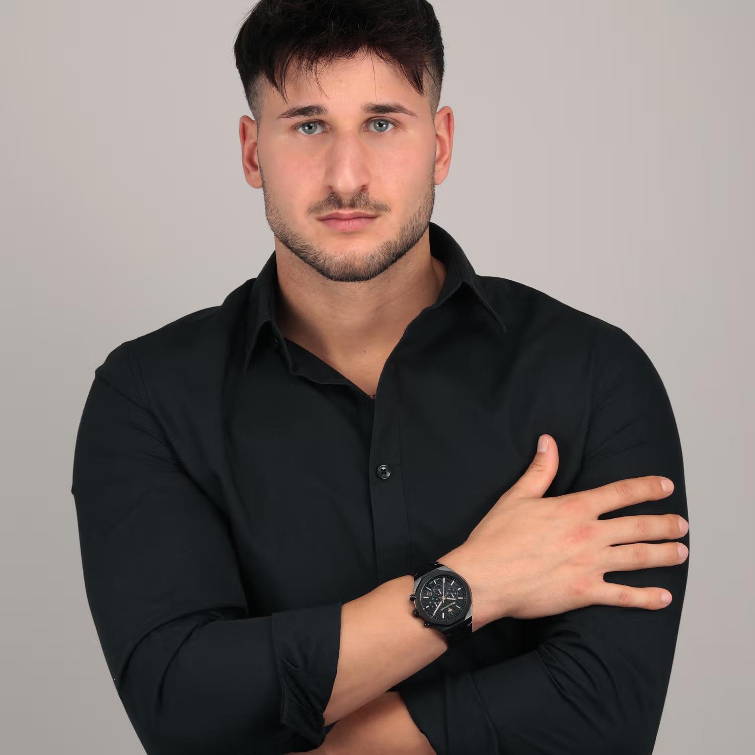 Maserati R8873642005 Stile Chrono Erkek Kol Saati