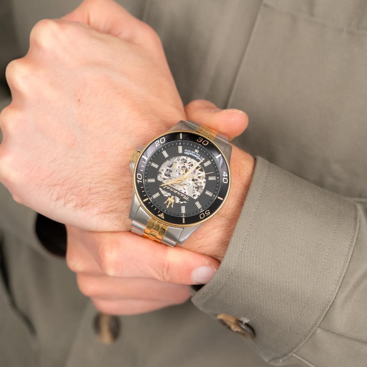 Maserati Sfida Otomatik R8823140010 Erkek Kol Saati