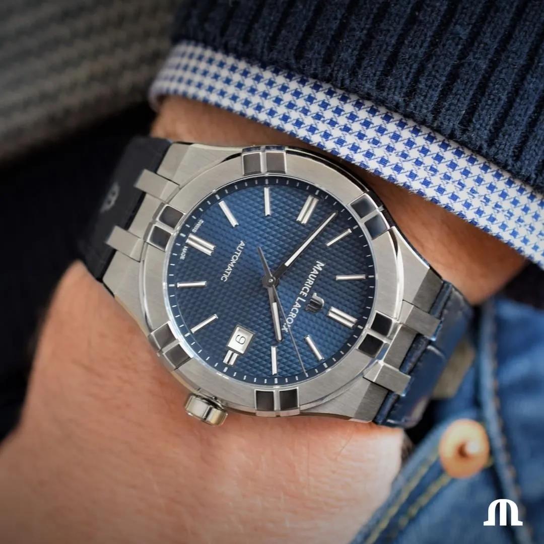 Maurice Lacroix ML-AI6008SS001430-1 Erkek Kol Saati AI6008SS001430-1