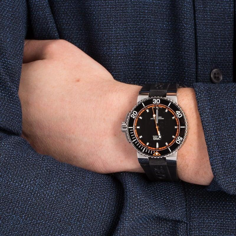 Oris O-73376534128-0742634EB Erkek Kol Saati 01 733 7653 4128-07 4 26 34EB