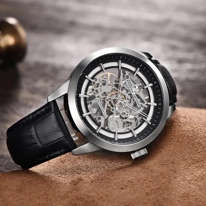 Pagani Design PD-1638-3 Skeleton Otomatik Erkek Kol Saati
