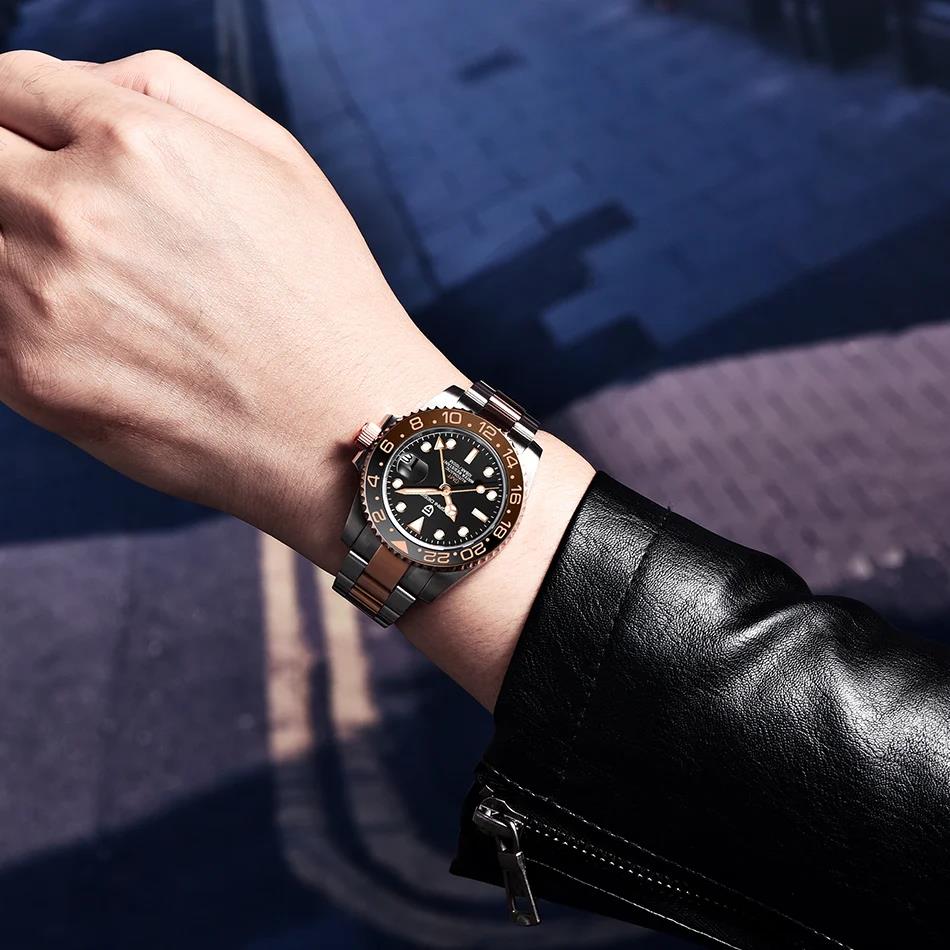 Pagani Design PD-1662-2 Gmt Master NH34 Otomatik Erkek Kol Saati