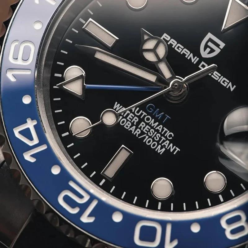 Pagani Design PD-1662-4 Gmt Master NH34 Otomatik Erkek Kol Saati