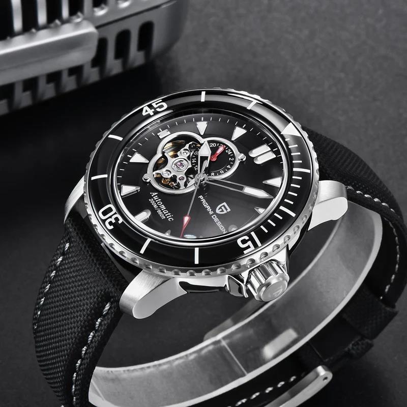 Pagani Design PD-1674-4 Tourbillon NH39 Otomatik Erkek Kol Saati