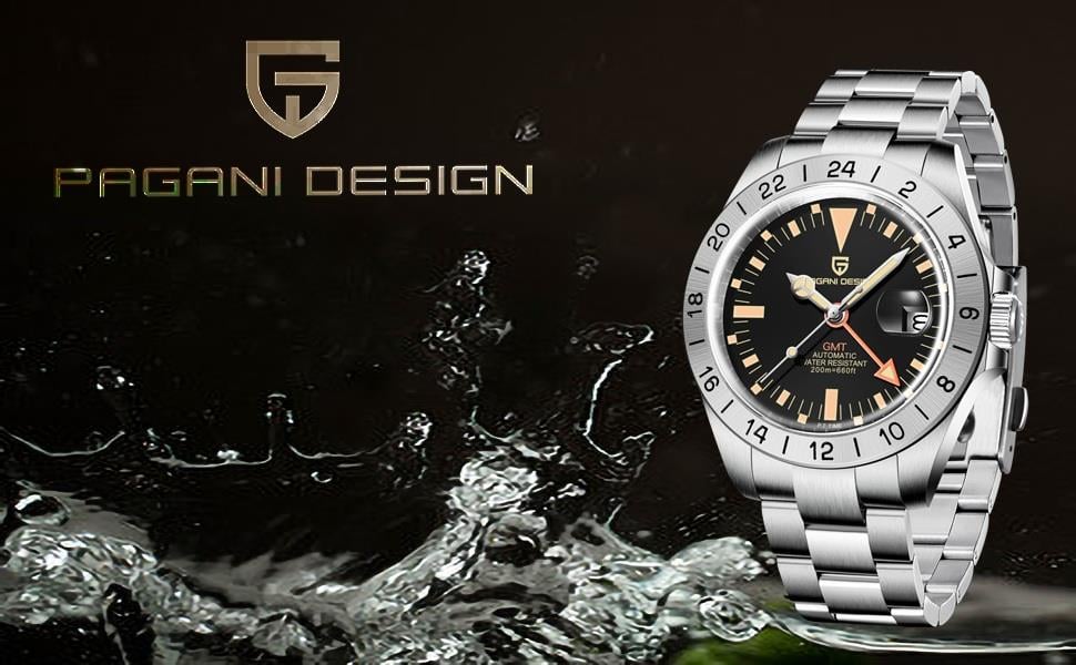 Pagani Design PD-1693-2 Explorer II GMT Otomatik Erkek Kol Saati