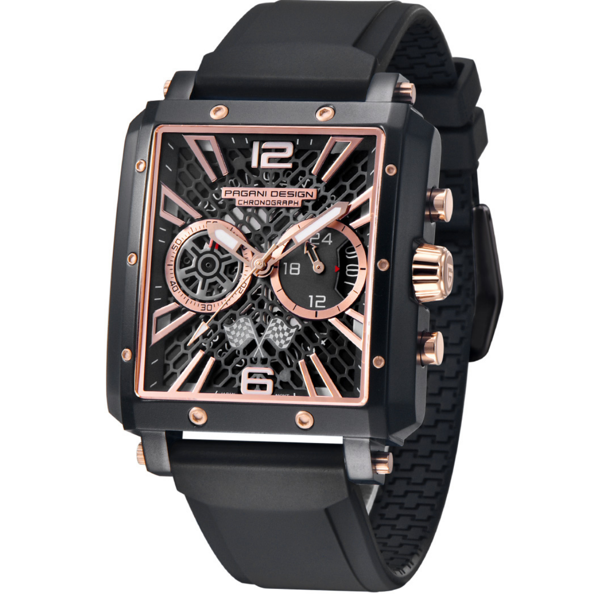 Pagani Design PD-1725-4 Japan VK64 Cronograph Erkek Kol Saati