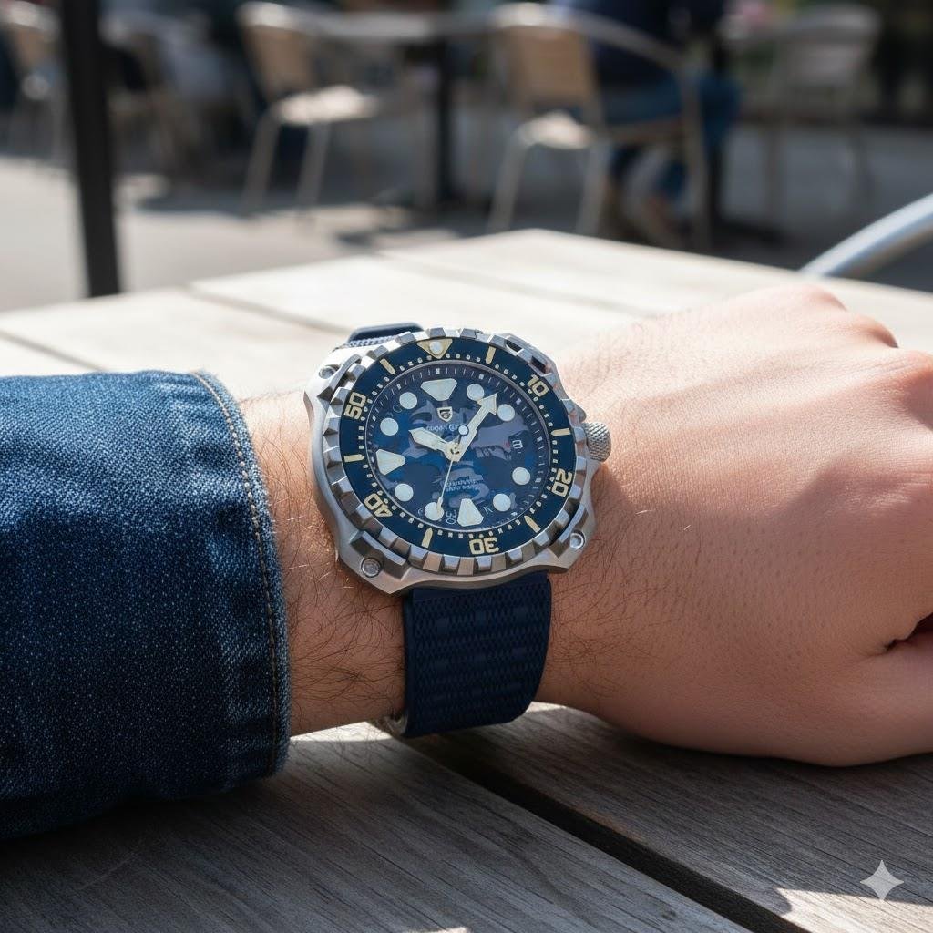 Pagani Design PD-YN009-1 Military NH35 Otomatik Erkek Kol Saati