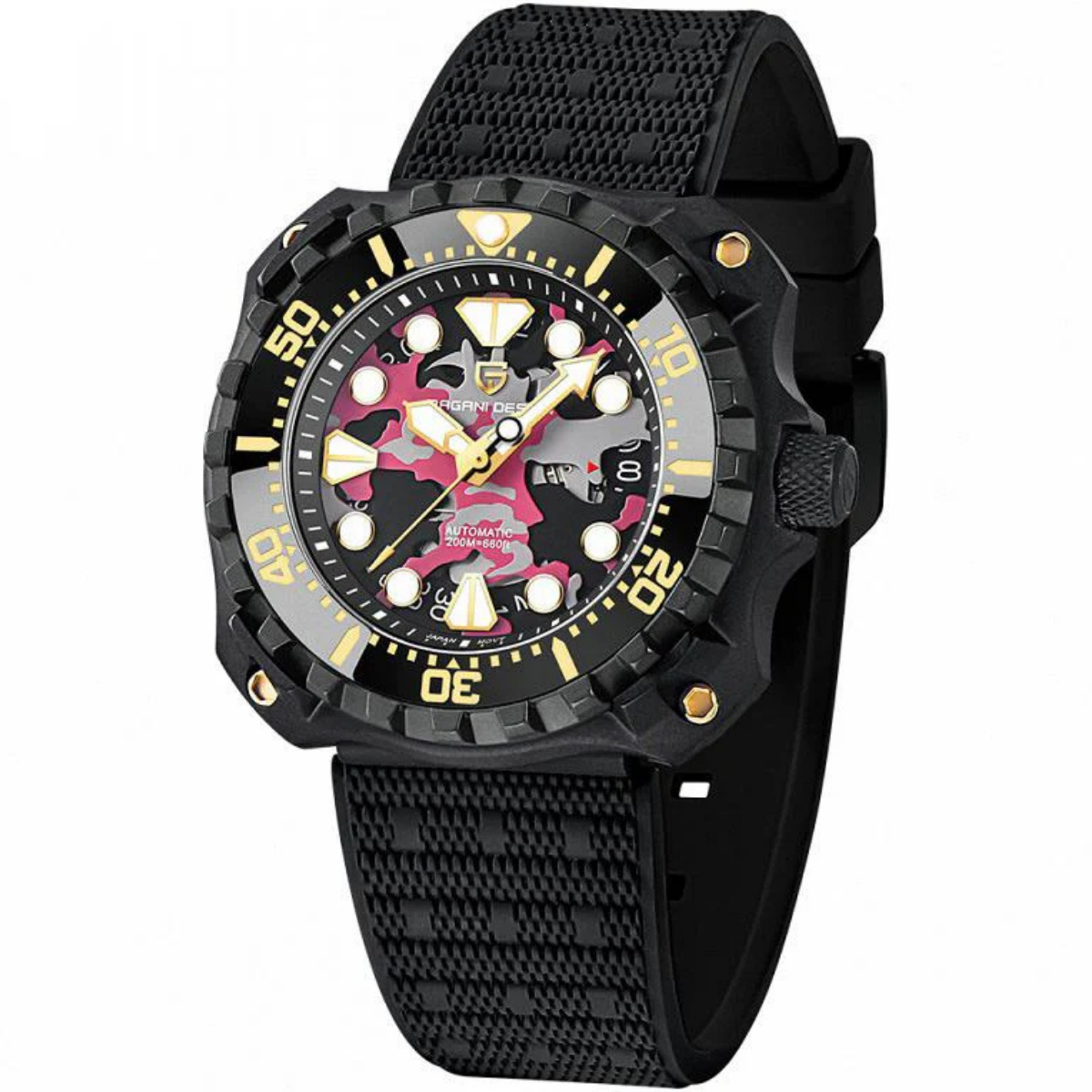 Pagani Design PD-YN009-2 Military NH35 Otomatik Erkek Kol Saati