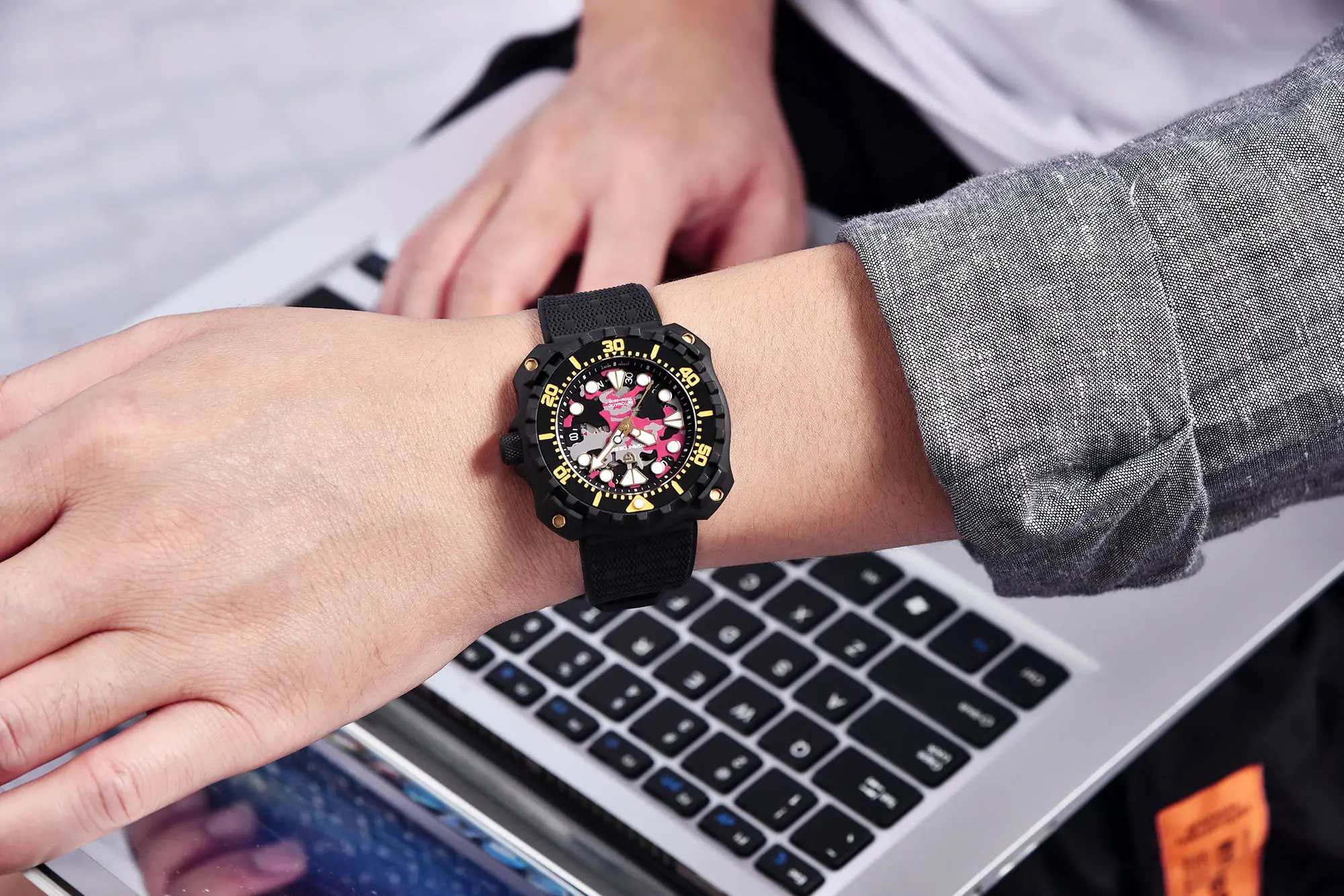 Pagani Design PD-YN009-2 Military NH35 Otomatik Erkek Kol Saati