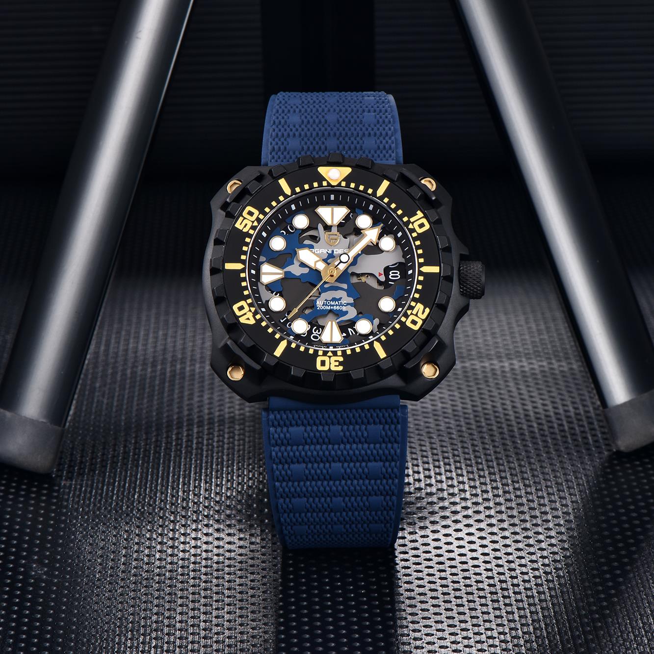 Pagani Design PD-YN009-3 Military NH35 Otomatik Erkek Kol Saati