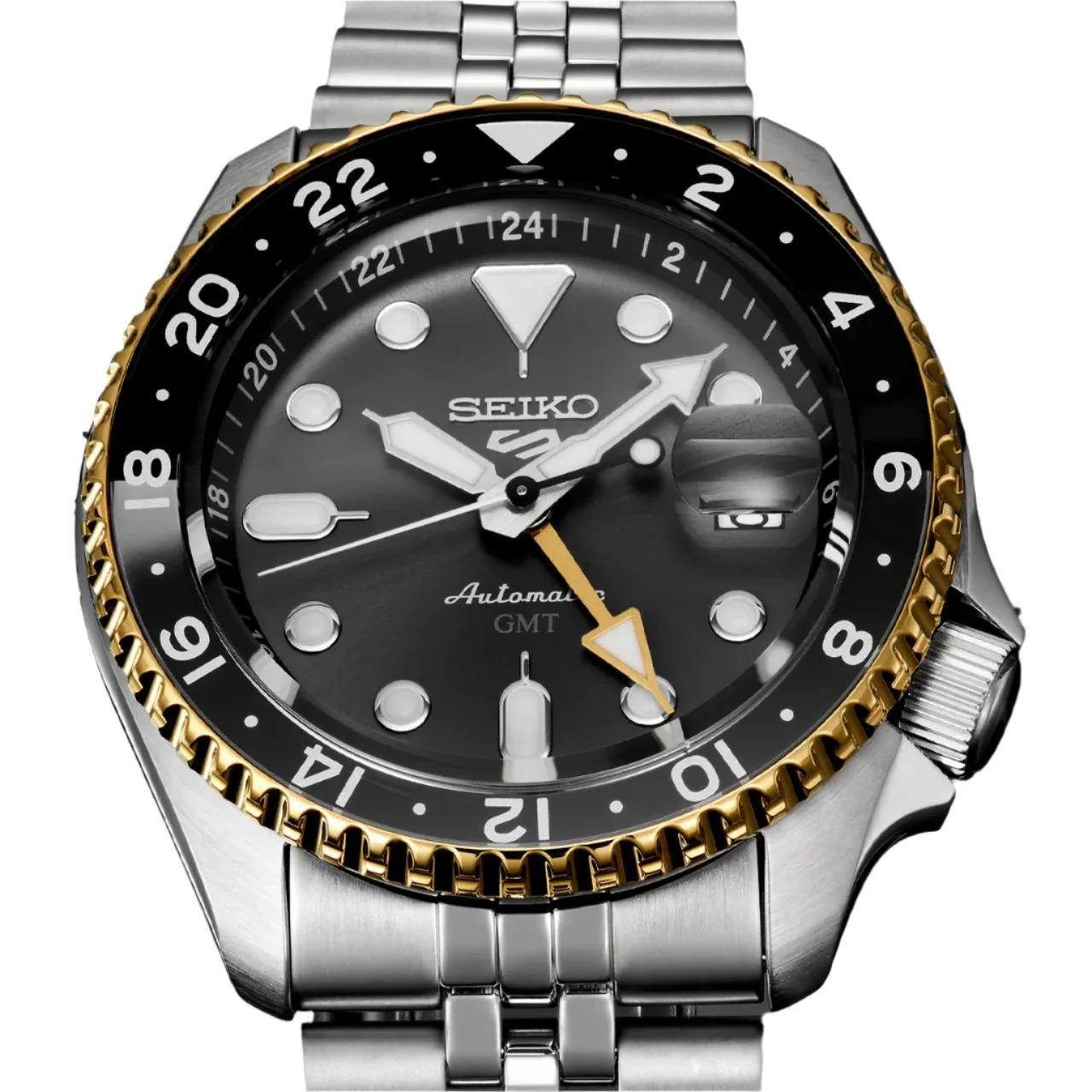 Seiko 5 Sports Otomatik GMT SSK021K Erkek Kol Saati SSK021K1