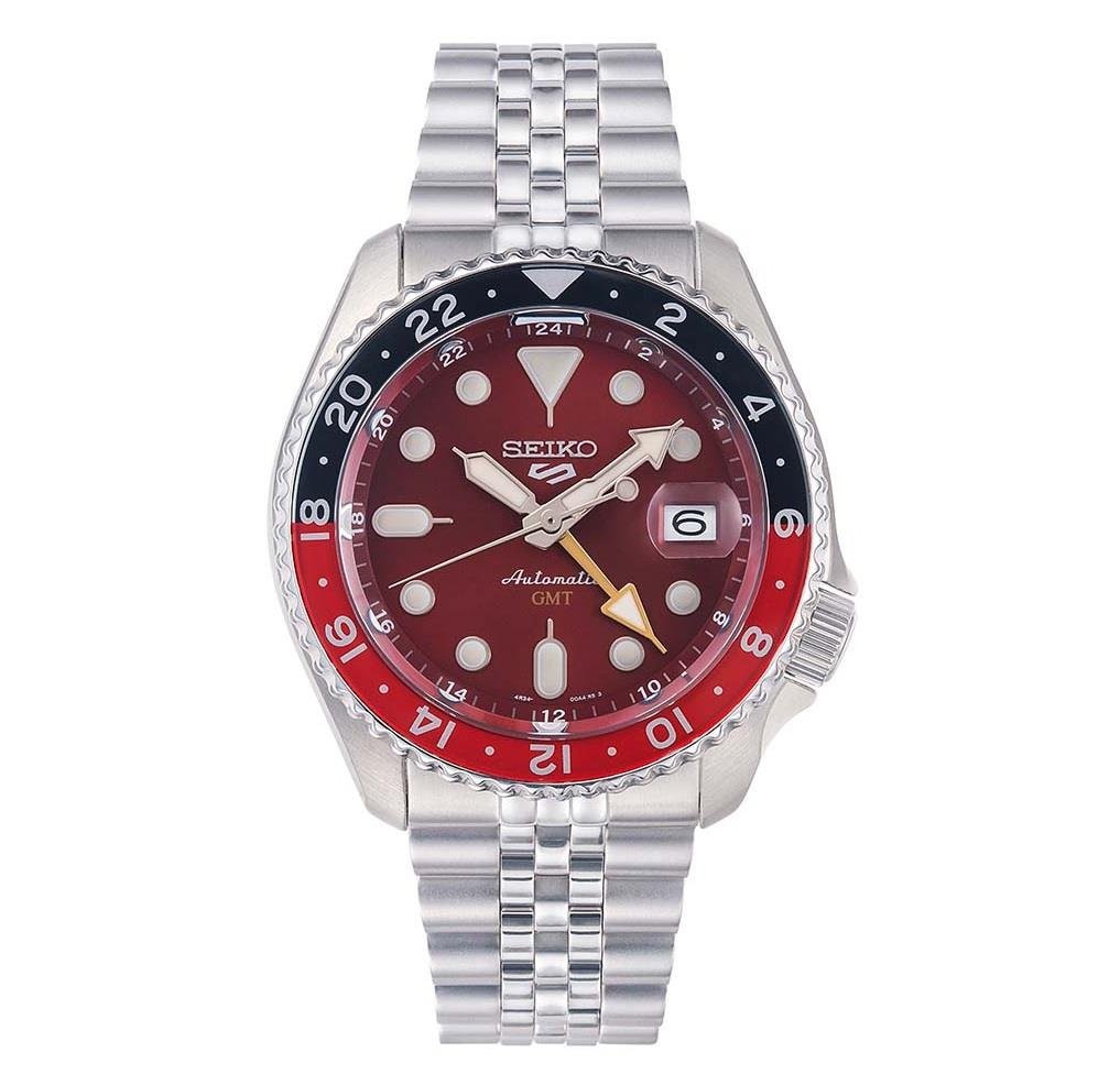 Seiko 5 Sports Otomatik GMT SSK031K Erkek Kol Saati SSK031K1