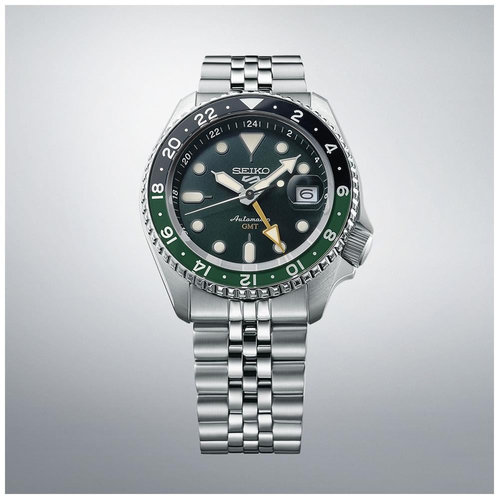 Seiko 5 Sports Otomatik GMT SSK035K Erkek Kol Saati SSK035K1