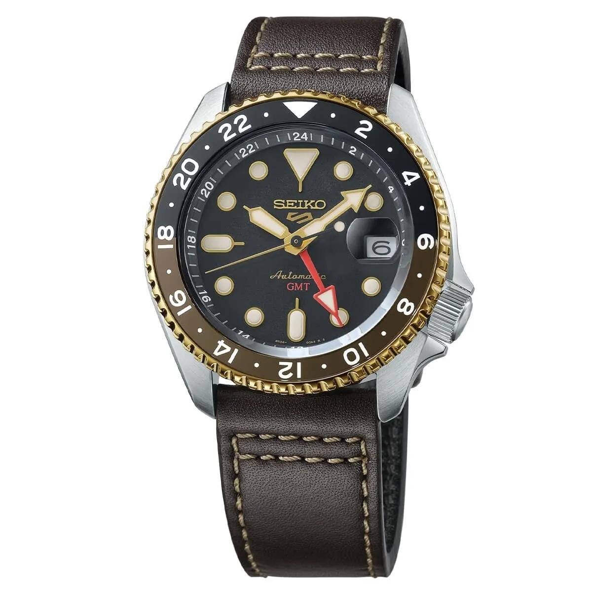 Seiko 5 Sports Otomatik GMT SSK036K Erkek Kol Saati SSK036K1