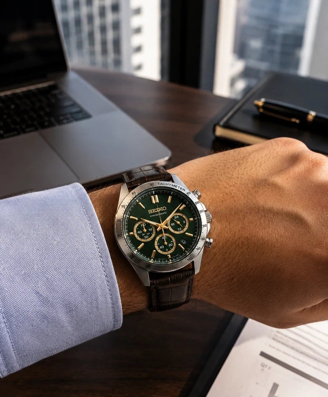 Seiko Chronograph SBTR017 Erkek Kol Saati