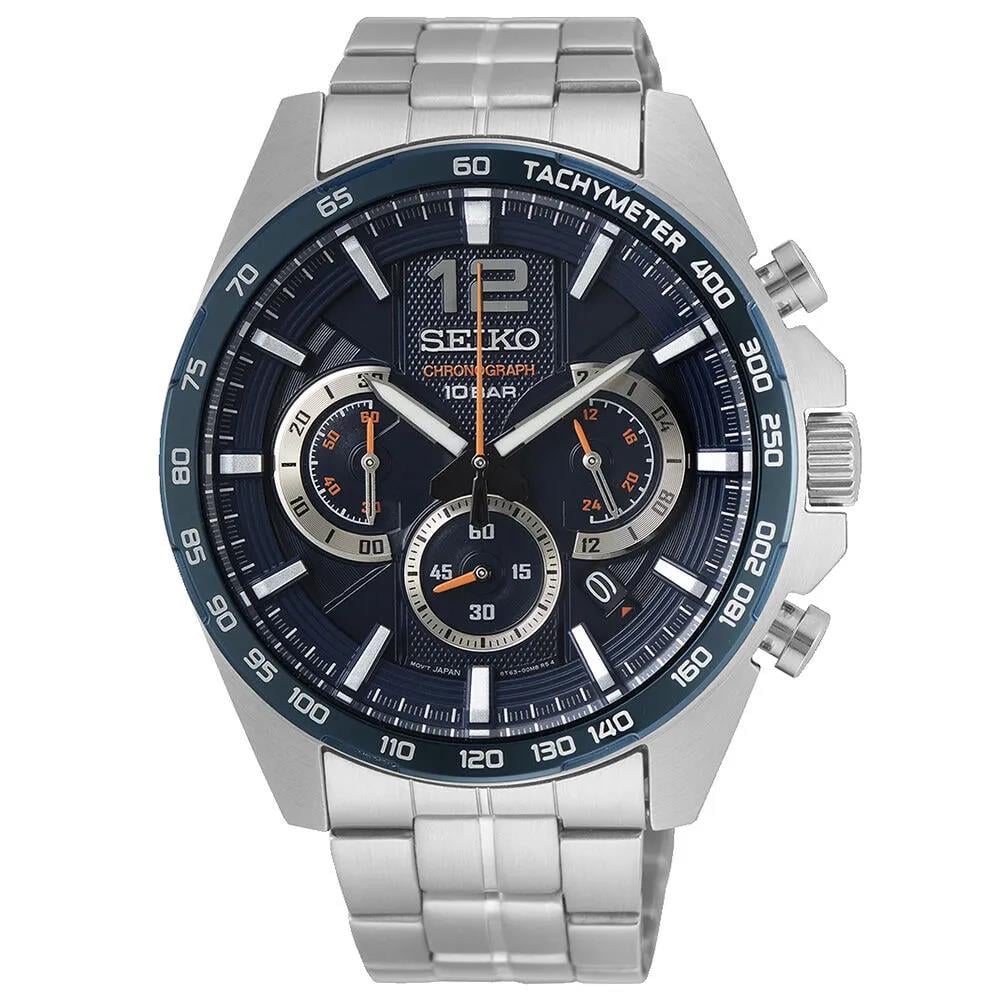 Seiko Chronograph SSB345P1 Erkek Kol Saati SSB345P