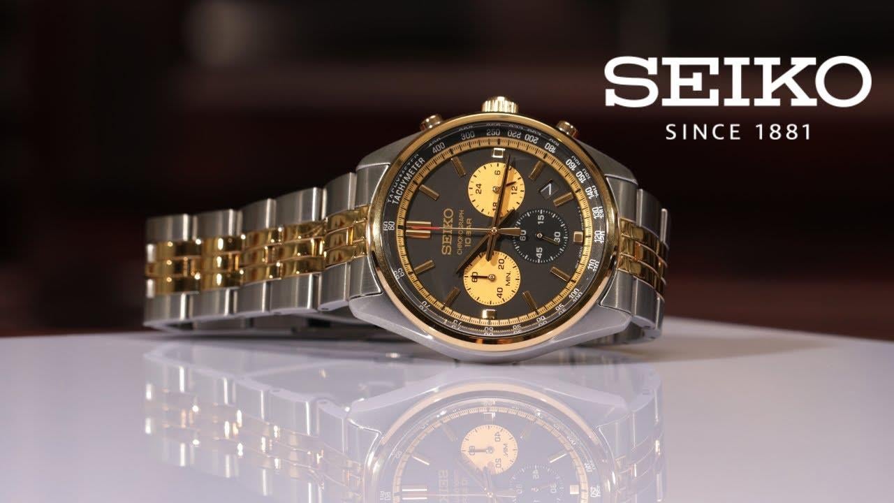 Seiko Chronograph SSB430P1 Erkek Kol Saati SSB430P