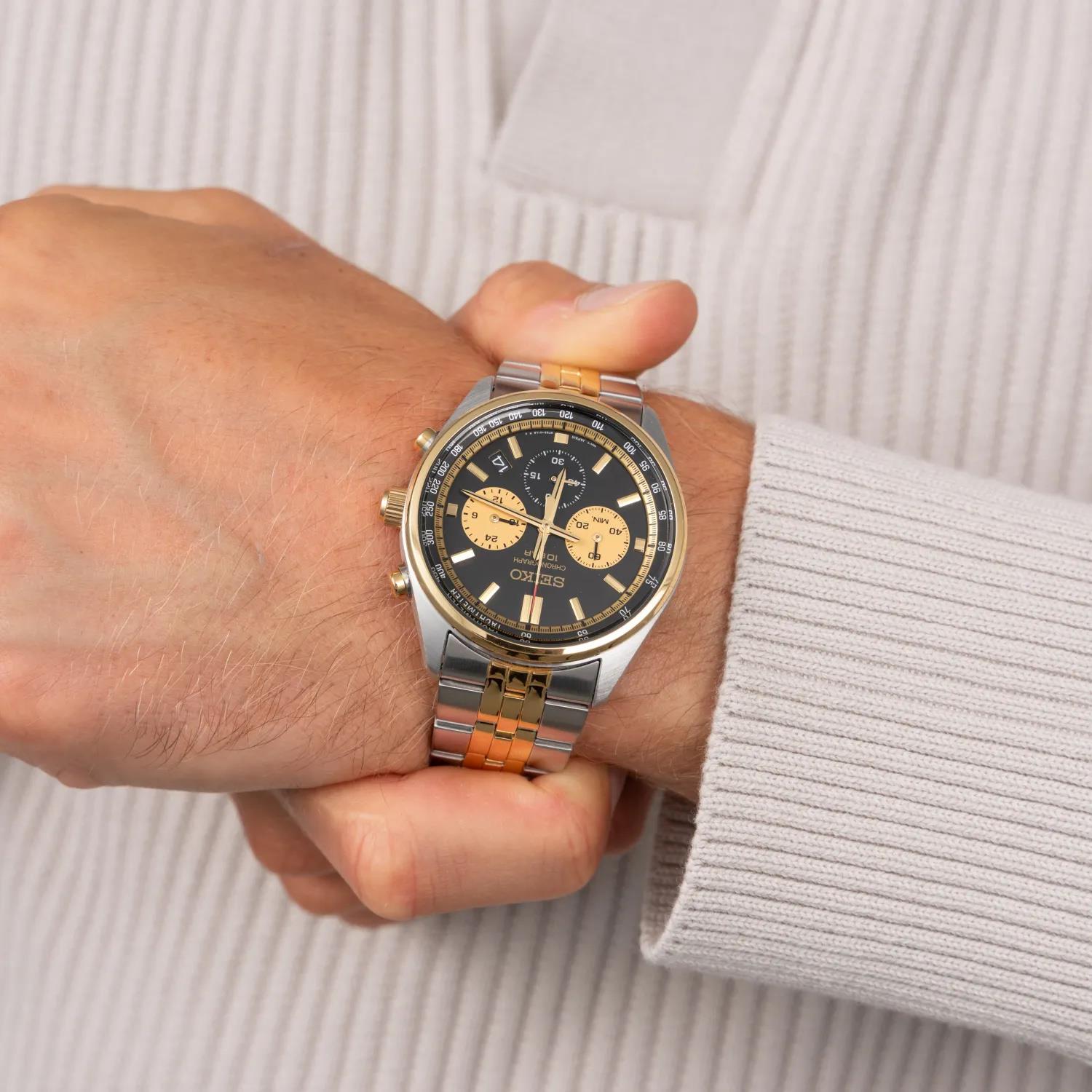 Seiko Chronograph SSB430P1 Erkek Kol Saati SSB430P