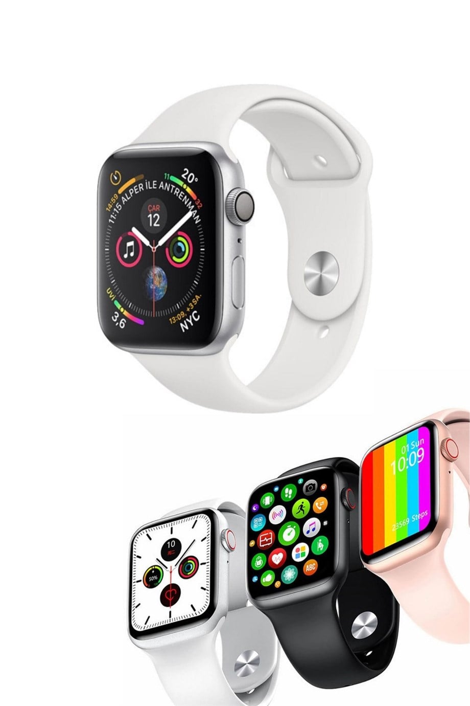 Smart Watch Note 8 Pro White Akıllı Kol Saati