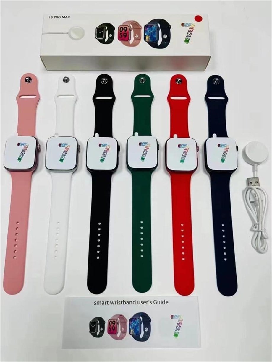 Smart Watch US7 İ9 Pro Max Blue Akıllı Kol Saati