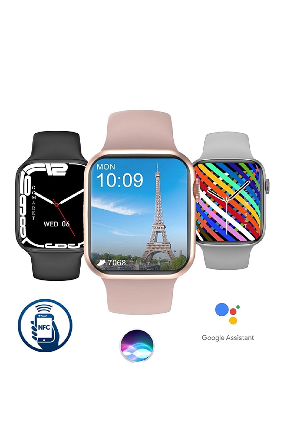 Smart Watch Watch 7 DT No 1 Rose Akıllı Kol Saati