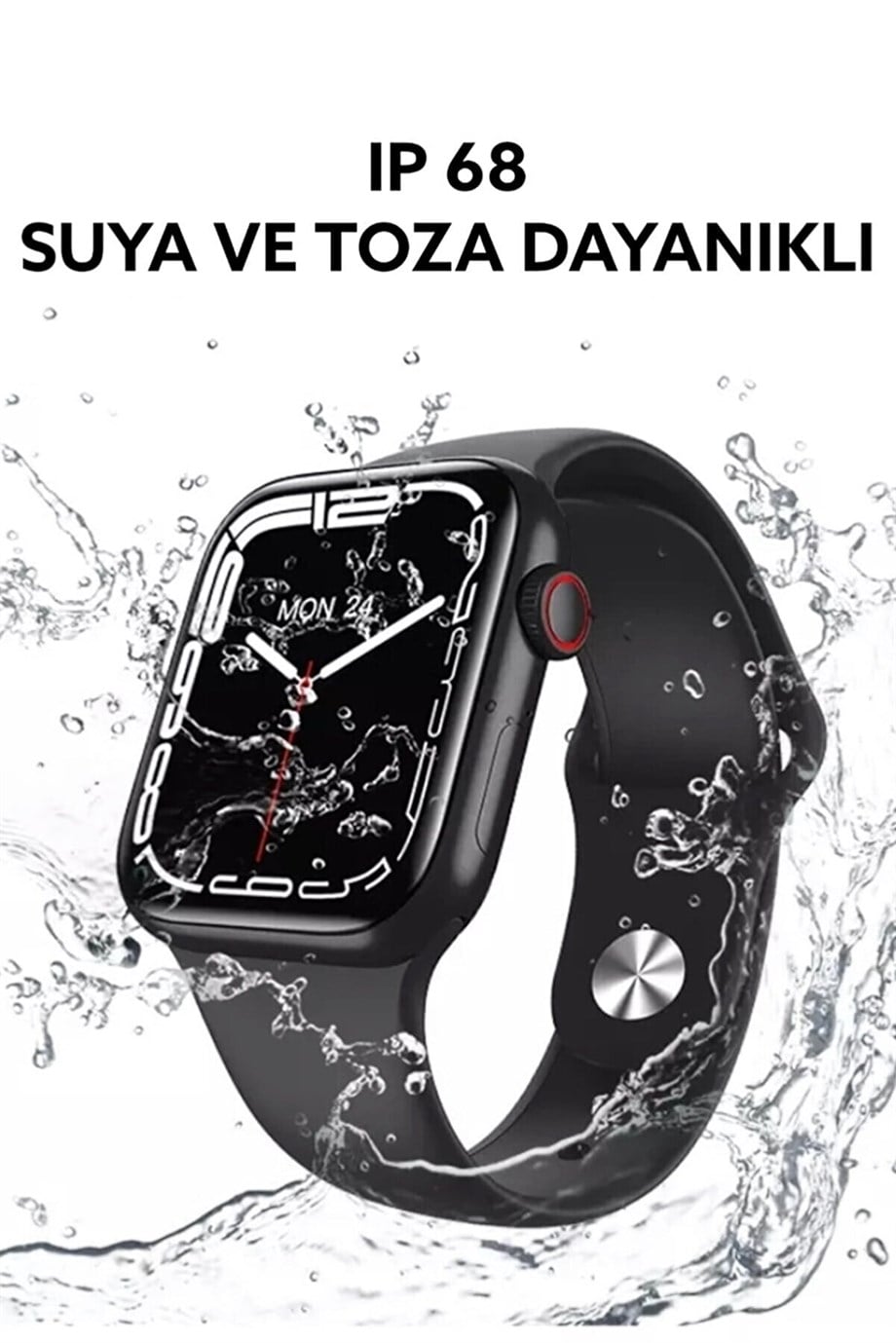 Smart Watch Watch 7 DT3 Mini Black Akıllı Kol Saati