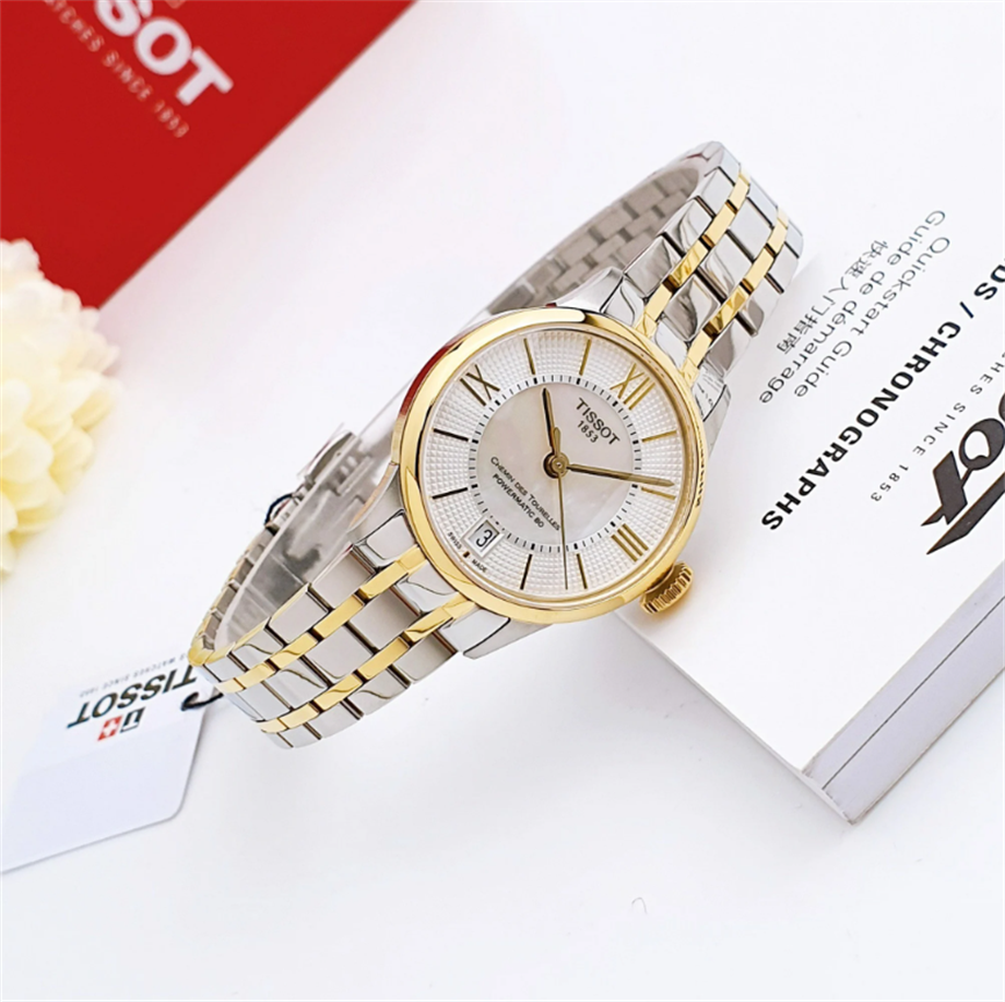 Tissot Chemin Des Tourelles T099.207.22.118.00 Powermatic 80 Otomatik Kadın Kol Saati T099207221180