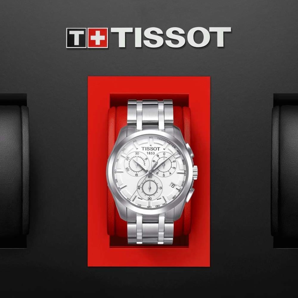 Tissot Couturier Chronograph T0356171103100 Erkek Kol Saati T035.617.11.031.00