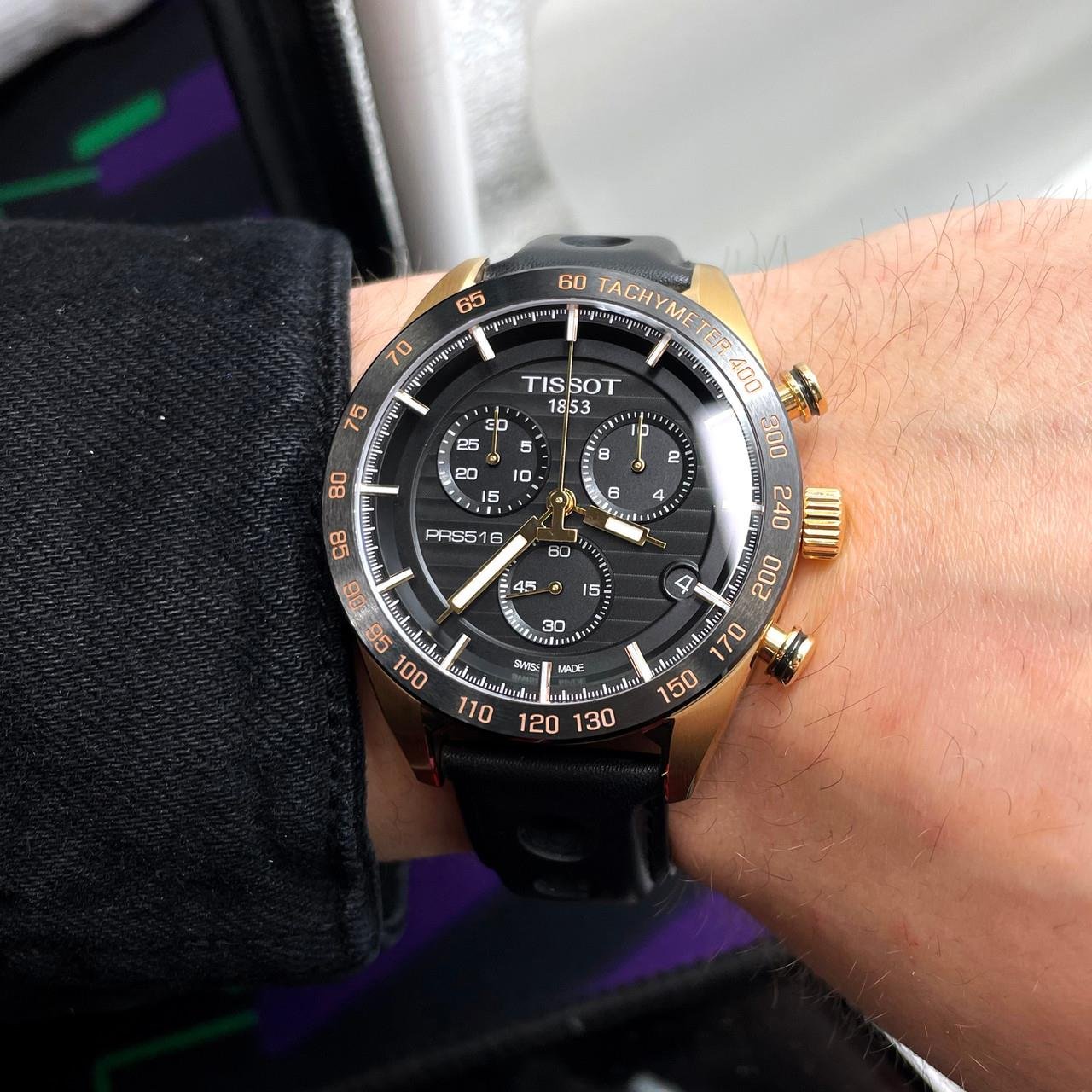 Tissot Prs 516 Cronograph T1004173605100 Erkek Kol Saati T100.417.36.051.00