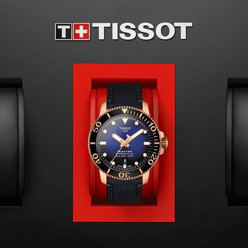 Tissot Seastar 1000 Powermatic 80 T1204073704100 Erkek Kol Saati T120.407.37.041.00