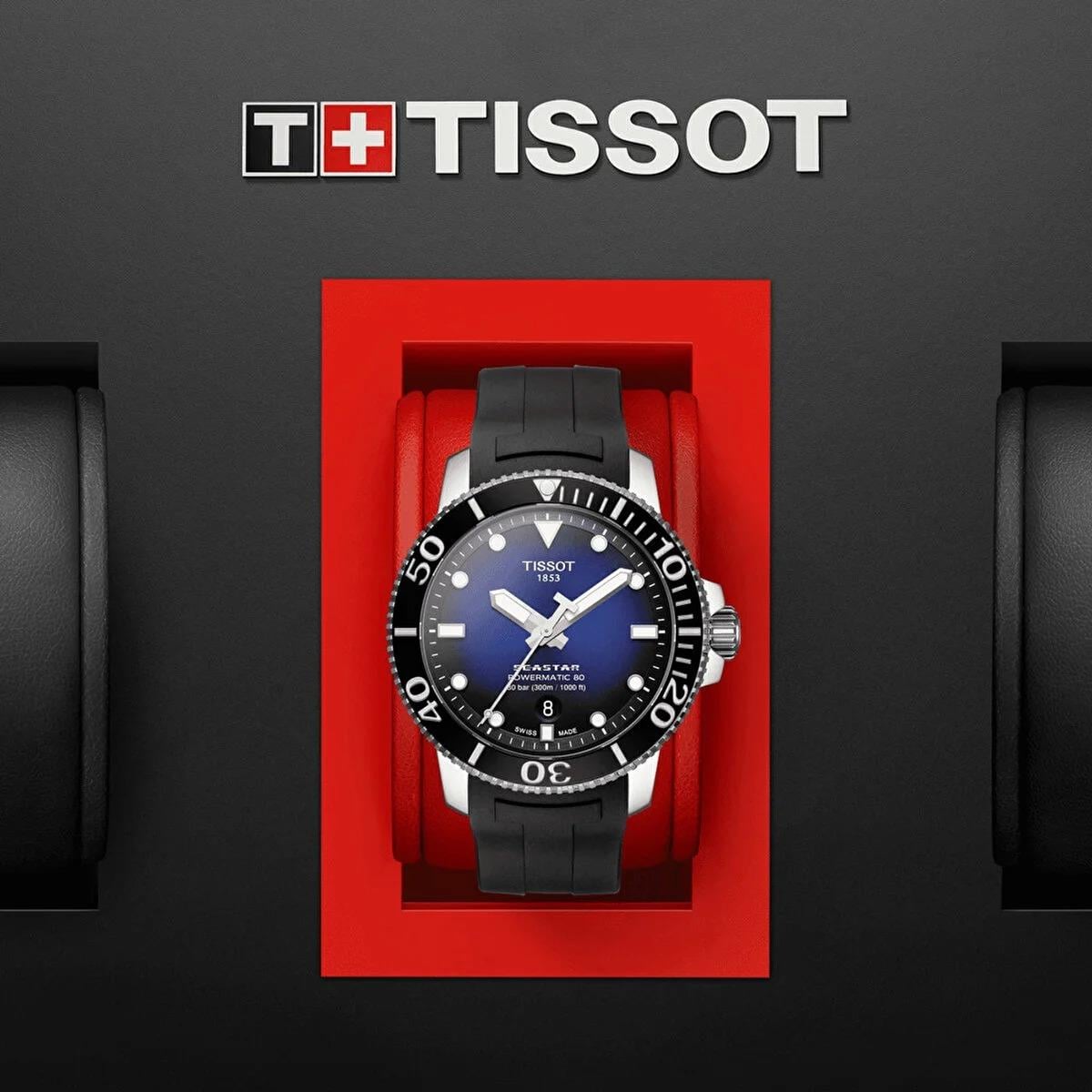 Tissot Seastar 1000 Powermatic 80 T1204071704100 Erkek Kol Saati T120.407.17.041.00