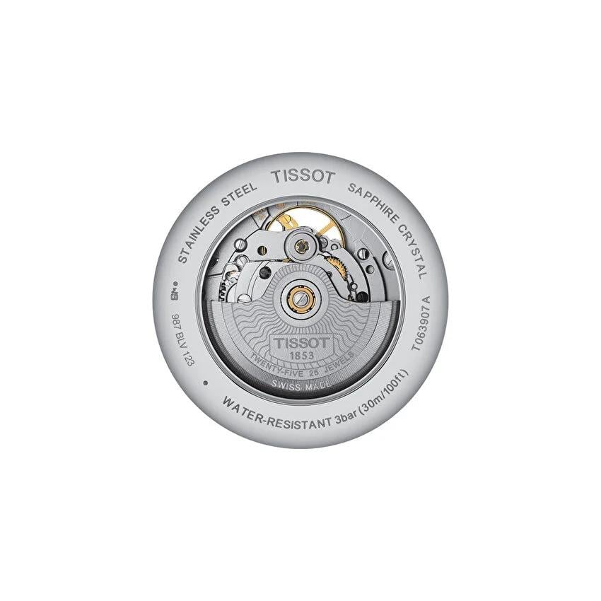 Tissot Tradition Powermatic 80 Open Heart T0639072203801 Erkek Kol Saati T063.907.22.038.01