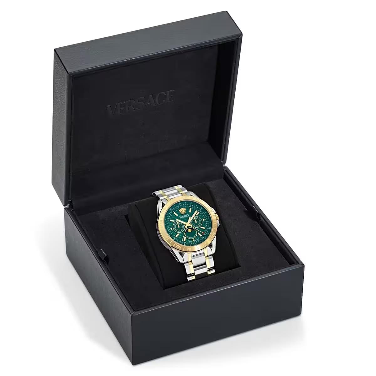 Versace V-Galaxy Moonphase VRSCVE0K00325 Erkek Kol Saati VE0K00325