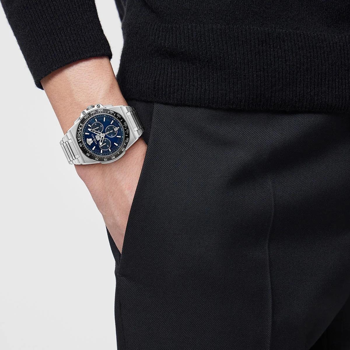 Versace VRSCVE7H00423 Erkek Kol Saati VE7H00423