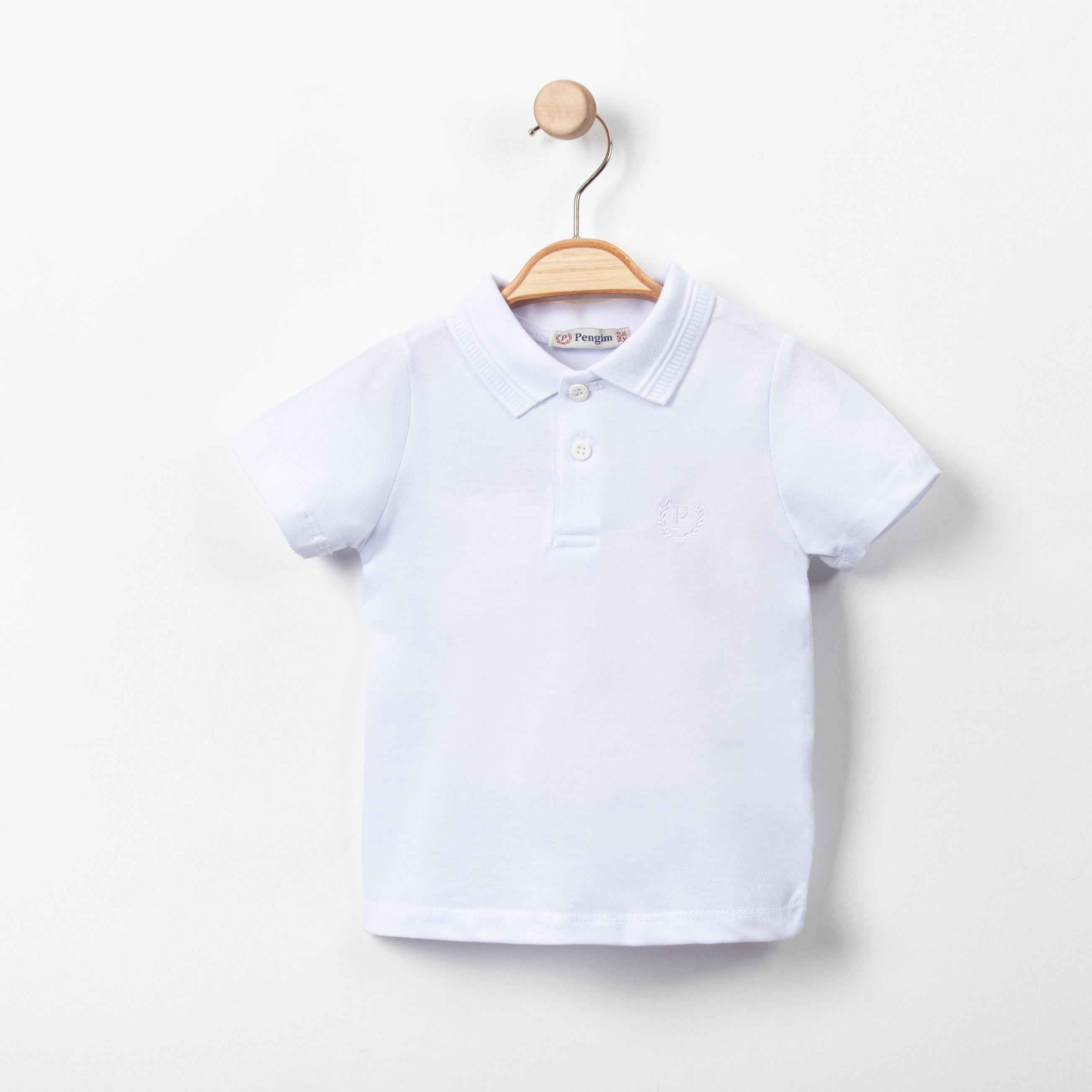 Basic Polo Yaka Erkek Çocuk Tshirt