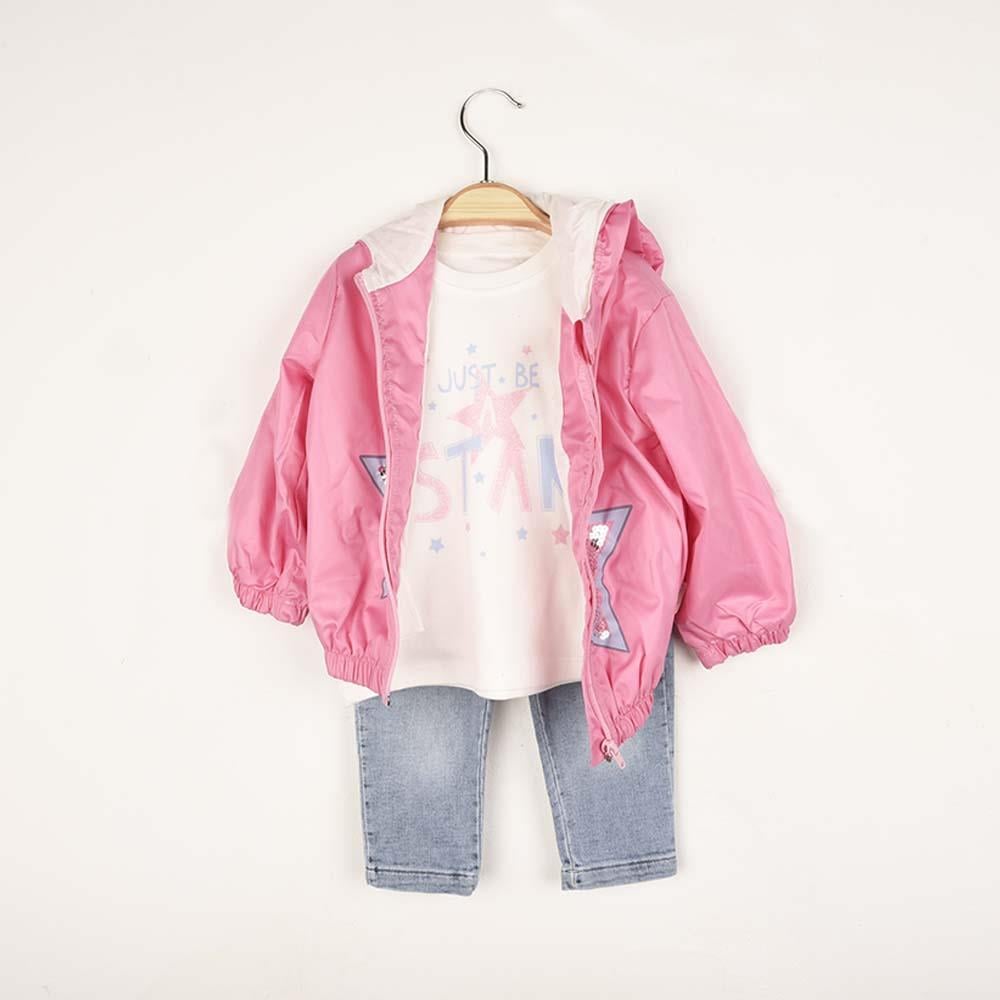 Necix's Bebek Star Yağmurluklu Üçlü Takım