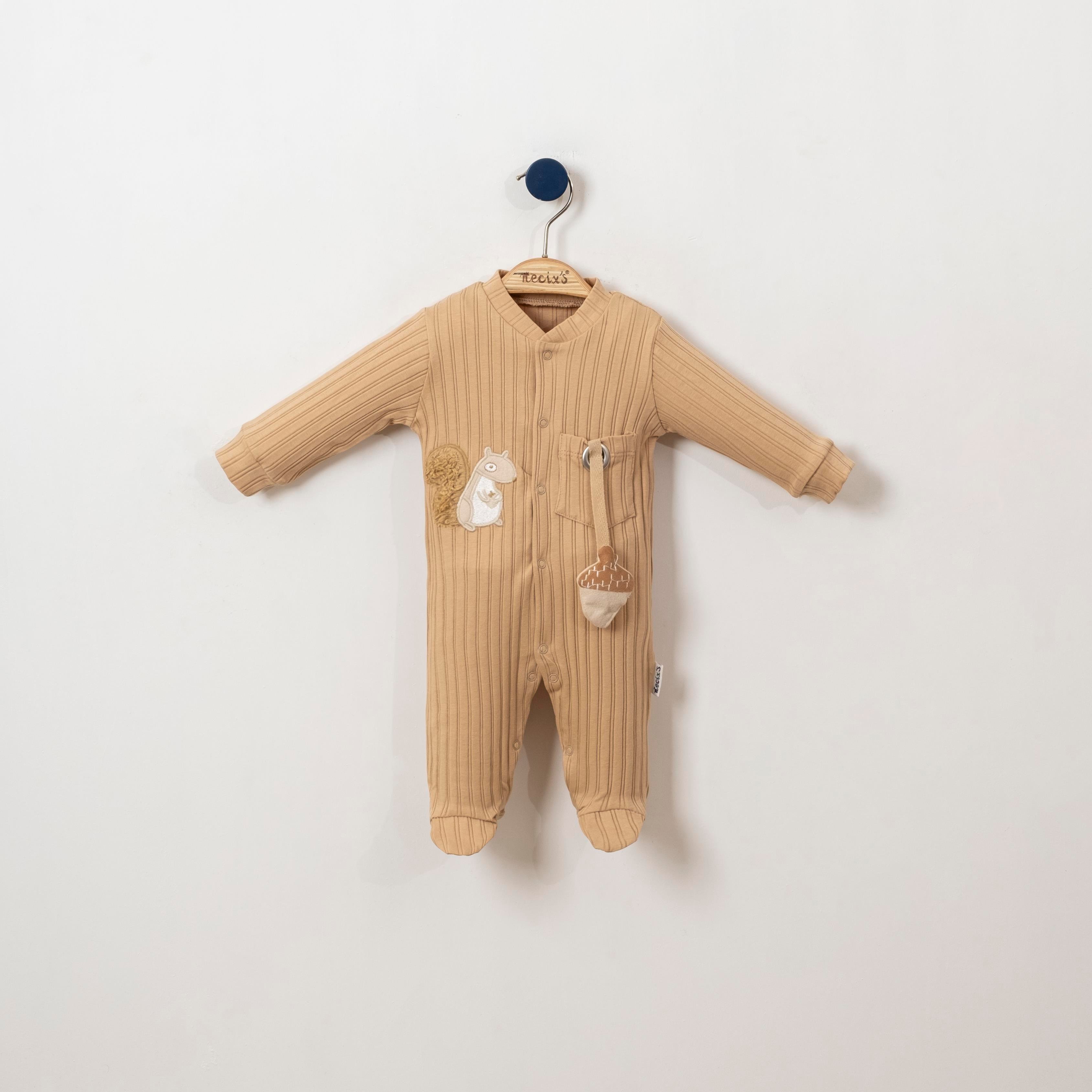 Necix's Sincap Figürlü Fındık Oyuncaklı Patikli Tulum