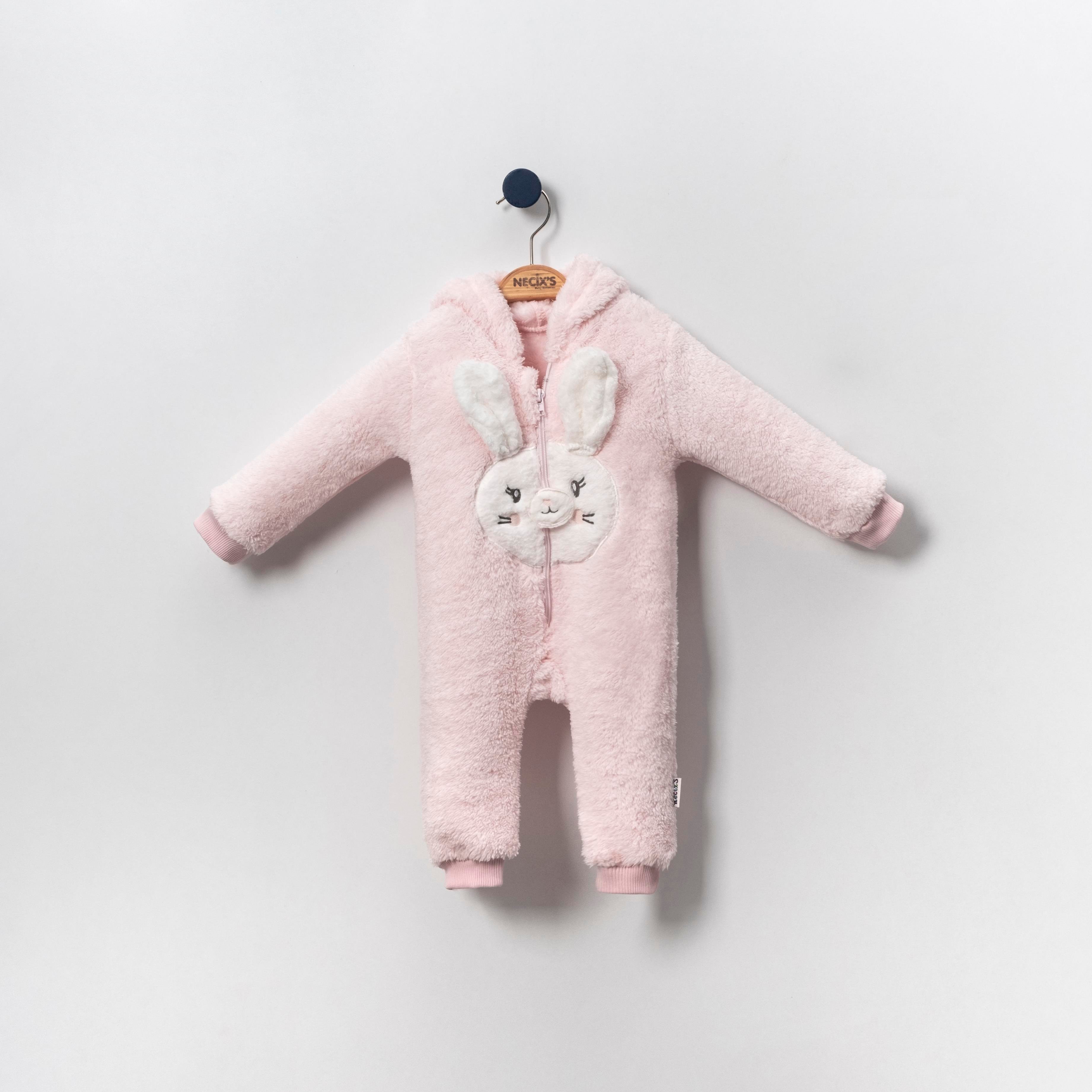 Necixs Tavşan Kostümlü Kapüşonlu Tulum