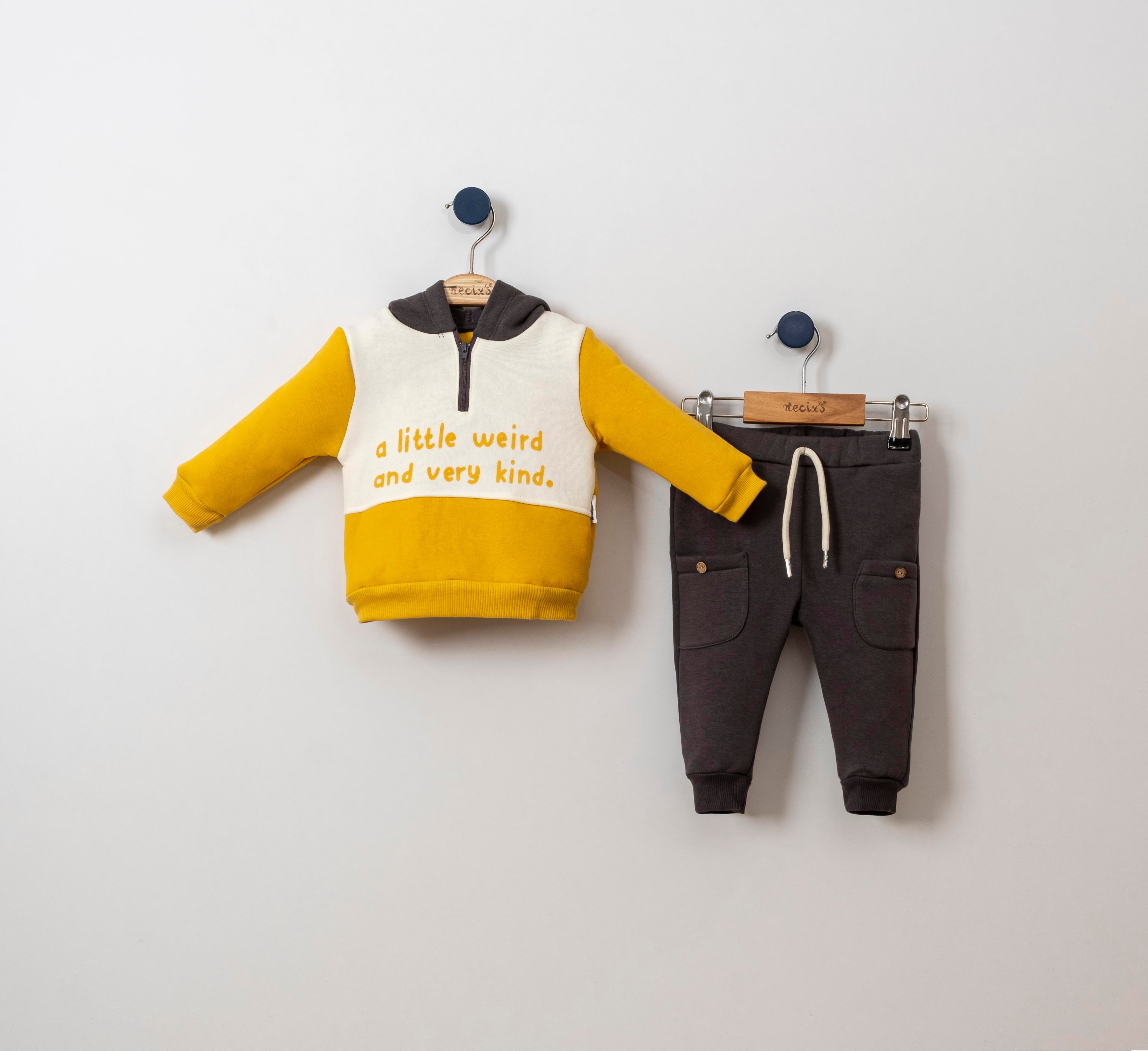 Necix's Yarım Fermuarlı Kapüşonlu Alt Üst İkili Takım