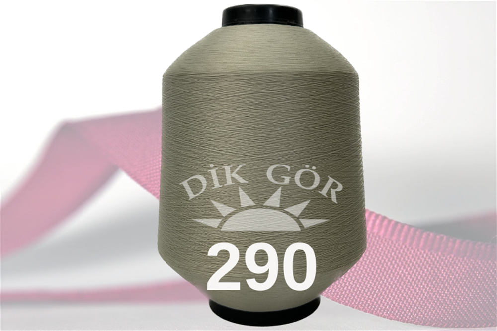 150 Denye 290 Renkli Tekstürize Polyester Overlok İpliği (Muz İplik)