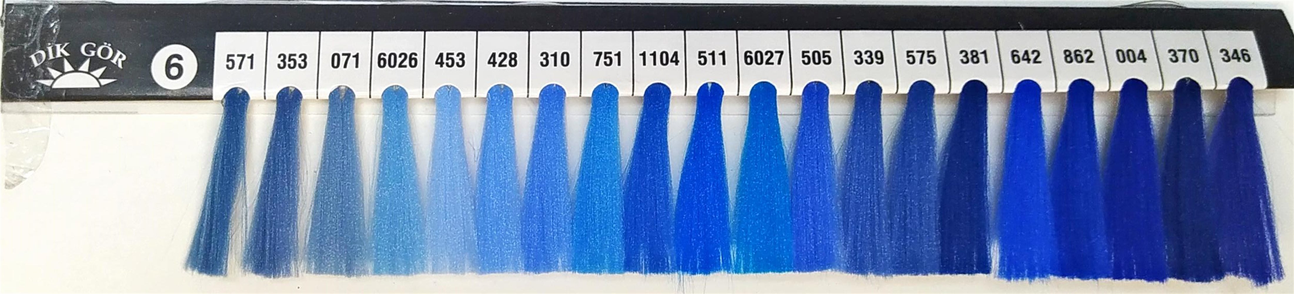 150 Denye 453 Renkli Tekstürize Polyester Overlok İpliği (Muz İplik)