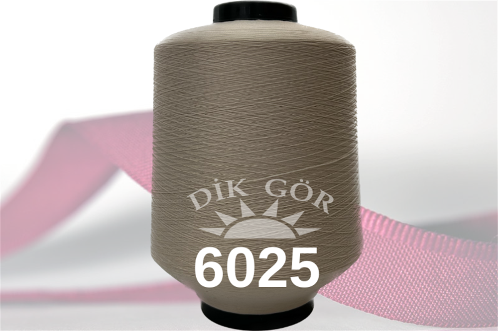 150 Denye 6025 Renkli Tekstürize Polyester Overlok İpliği (Muz İplik)