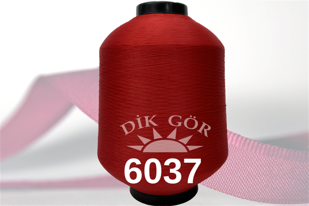 150 Denye 6037 Renkli Tekstürize Polyester Overlok İpliği (Muz İplik)