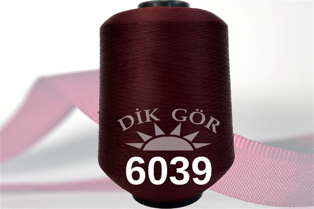 150 Denye 6039 Renkli Tekstürize Polyester Overlok İpliği (Muz İplik)
