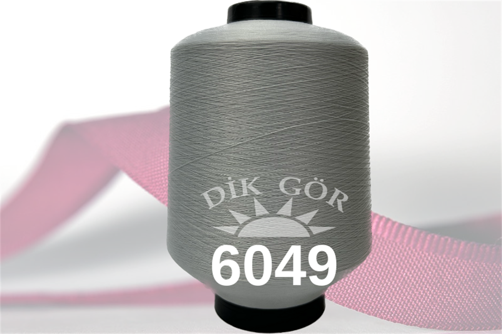 150 Denye 6049 Renkli Tekstürize Polyester Overlok İpliği (Muz İplik)