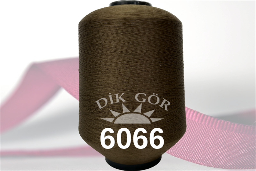 150 Denye 6066 Renkli Tekstürize Polyester Overlok İpliği (Muz İplik)
